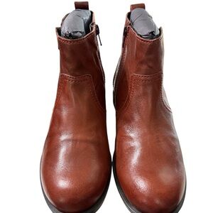 Josef Seibel Brown Leather Ankle Boots · Size EU 37 / US 6.5 Women’s